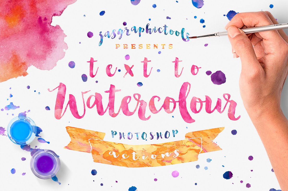 1200x798 Give Your Text, Vectors And Shapes A Watercolour Effect Using