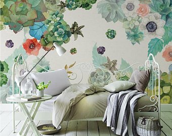 340x270 Succulent Wallpaper Etsy