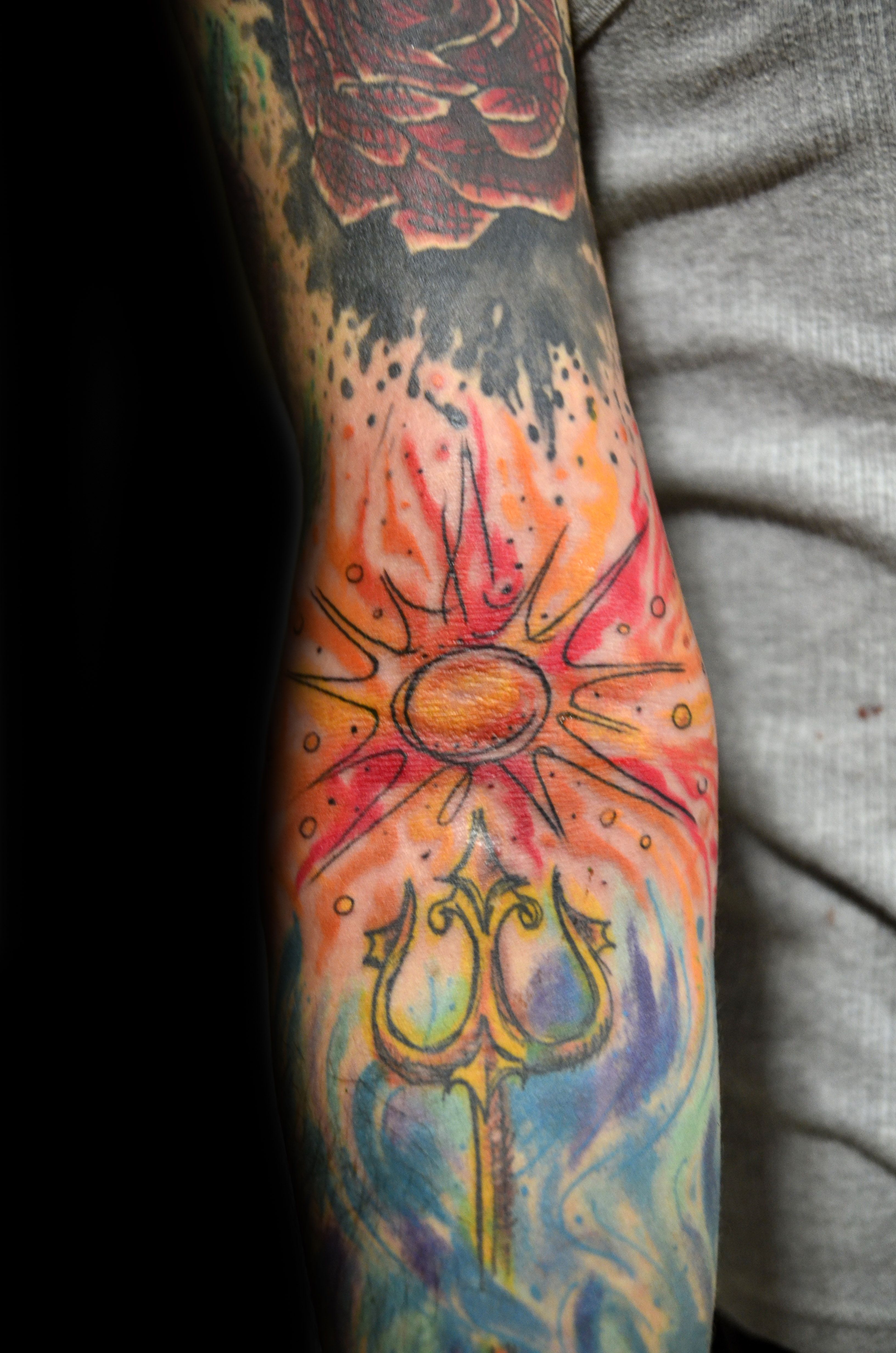 3264x4928 Watercolor Sun Tattoo Tattoos Ampamp Piercings