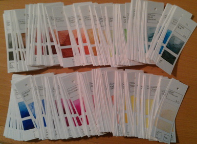 385x282 Painted Watercolour Swatches