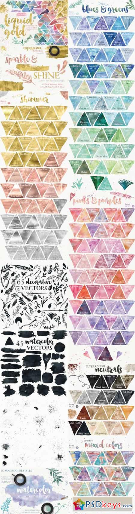 450x1709 Liquid Gold For Illustrator 419445 Free Download Photoshop