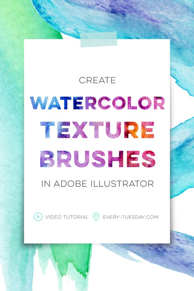 683x1024 Create Watercolor Texture Brushes In Adobe Illustrator