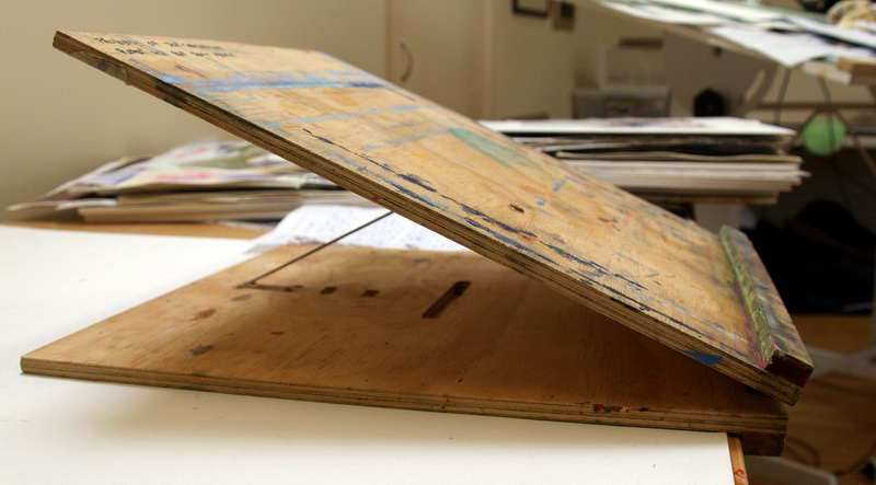 800x443 Simple Desktop Easel For Watercolor Painting