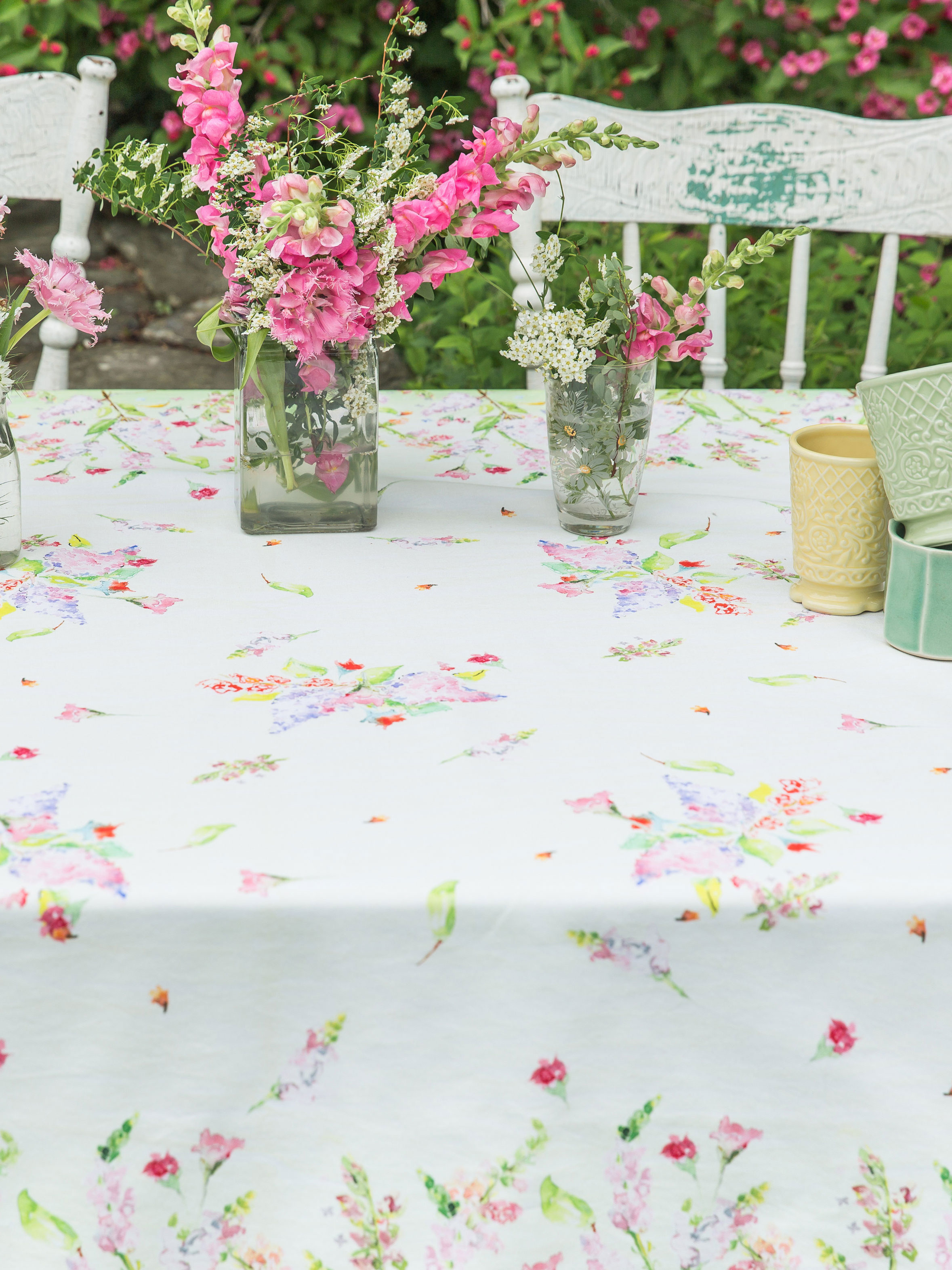 2357x3143 Snapdragon Watercolor Tablecloth Our Collections, Linens