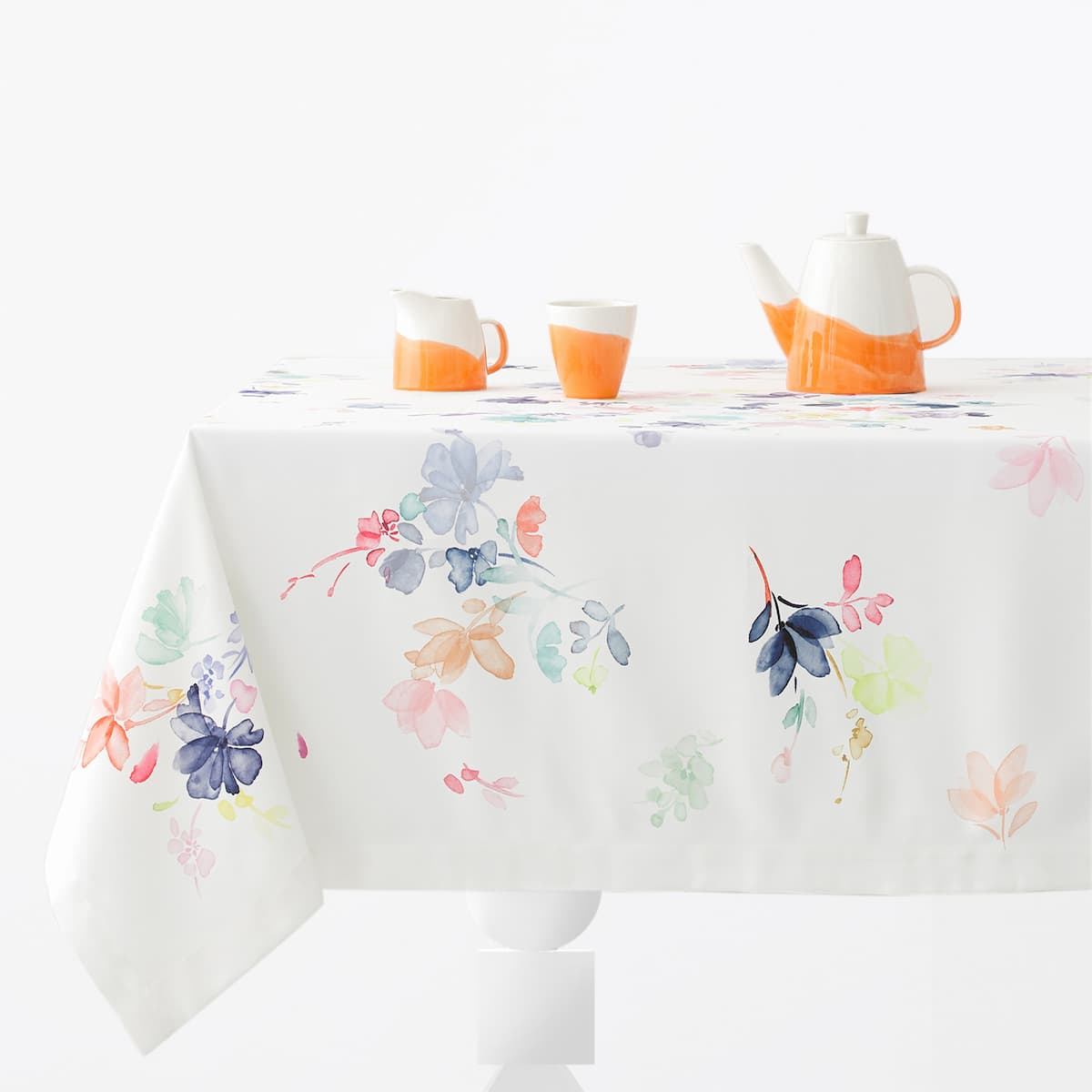 1200x1200 Watercolor Floral Tablecloth