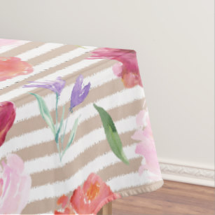 307x307 Watercolor Tablecloths Zazzle