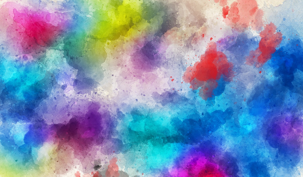 1024x600 Download Wallpaper 1024x600 Stains, Watercolor, Paint, Abstraction