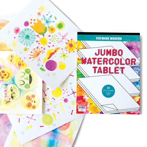 484x484 Jumbo Watercolor Tablet Kid Made Modern