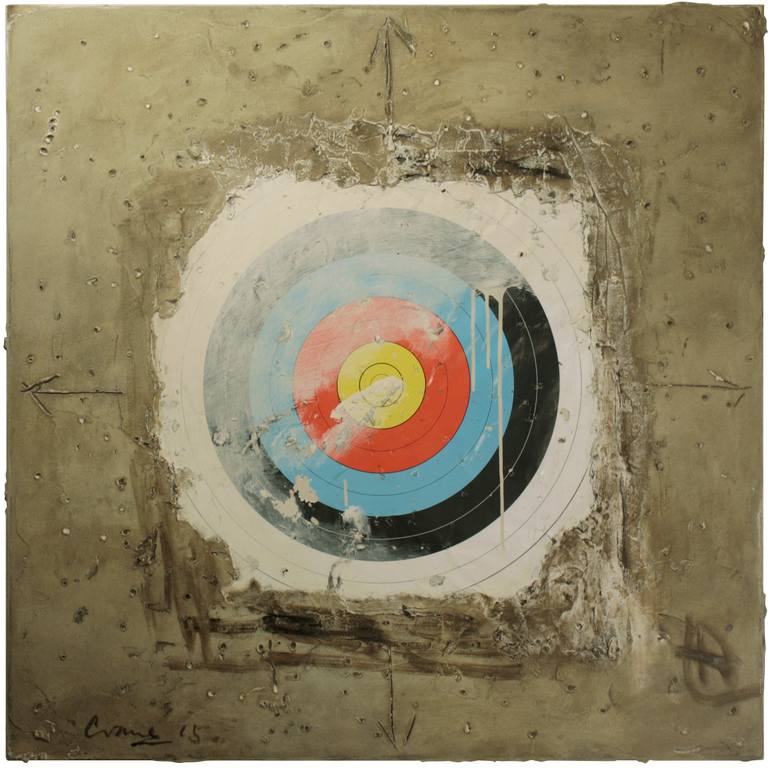 770x768 Saatchi Art Target Painting By Andrew Crane