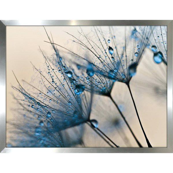 600x600 Water Wall Art Flower Droplets 2 Framed Target Watercolor Life