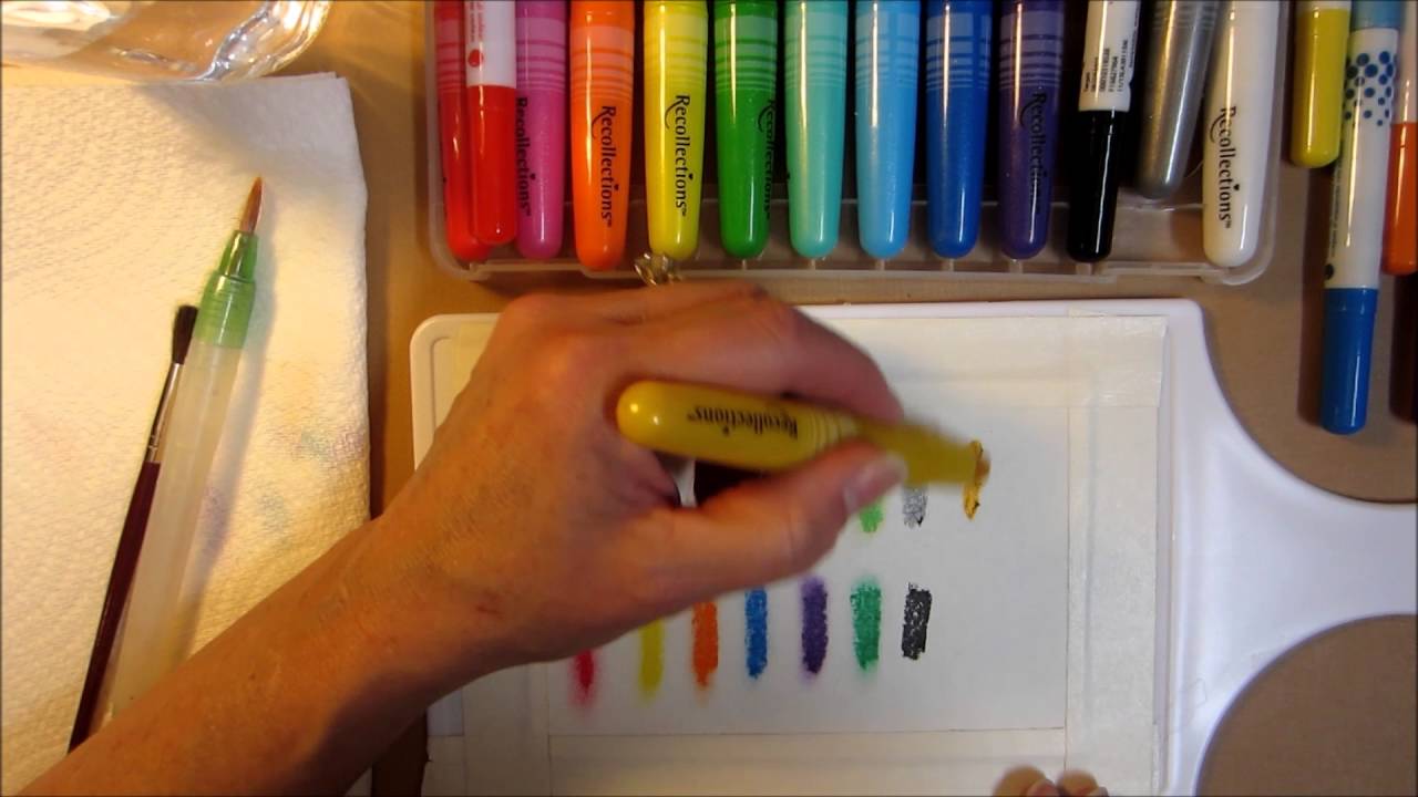 1280x720 Watercolor Crayons Comparison Recollections Vs Target