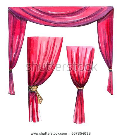 417x470 Watercolor Curtains Curtain Shower Target Languageblag