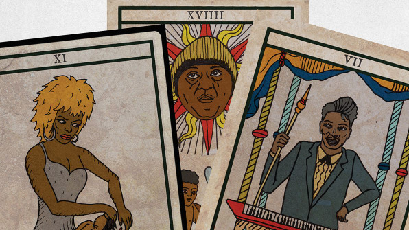 596x335 From Alejandro Jodorowsky And King Khan, Awesome Black Power Tarot Car