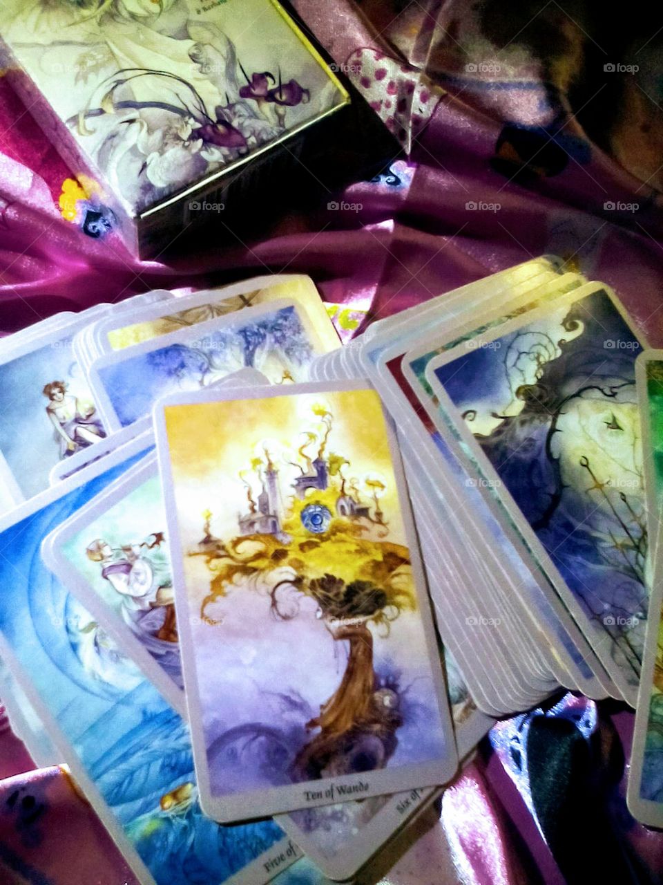 960x1280 Shadowscapes Tarot Deck Stock Photo By Larisap