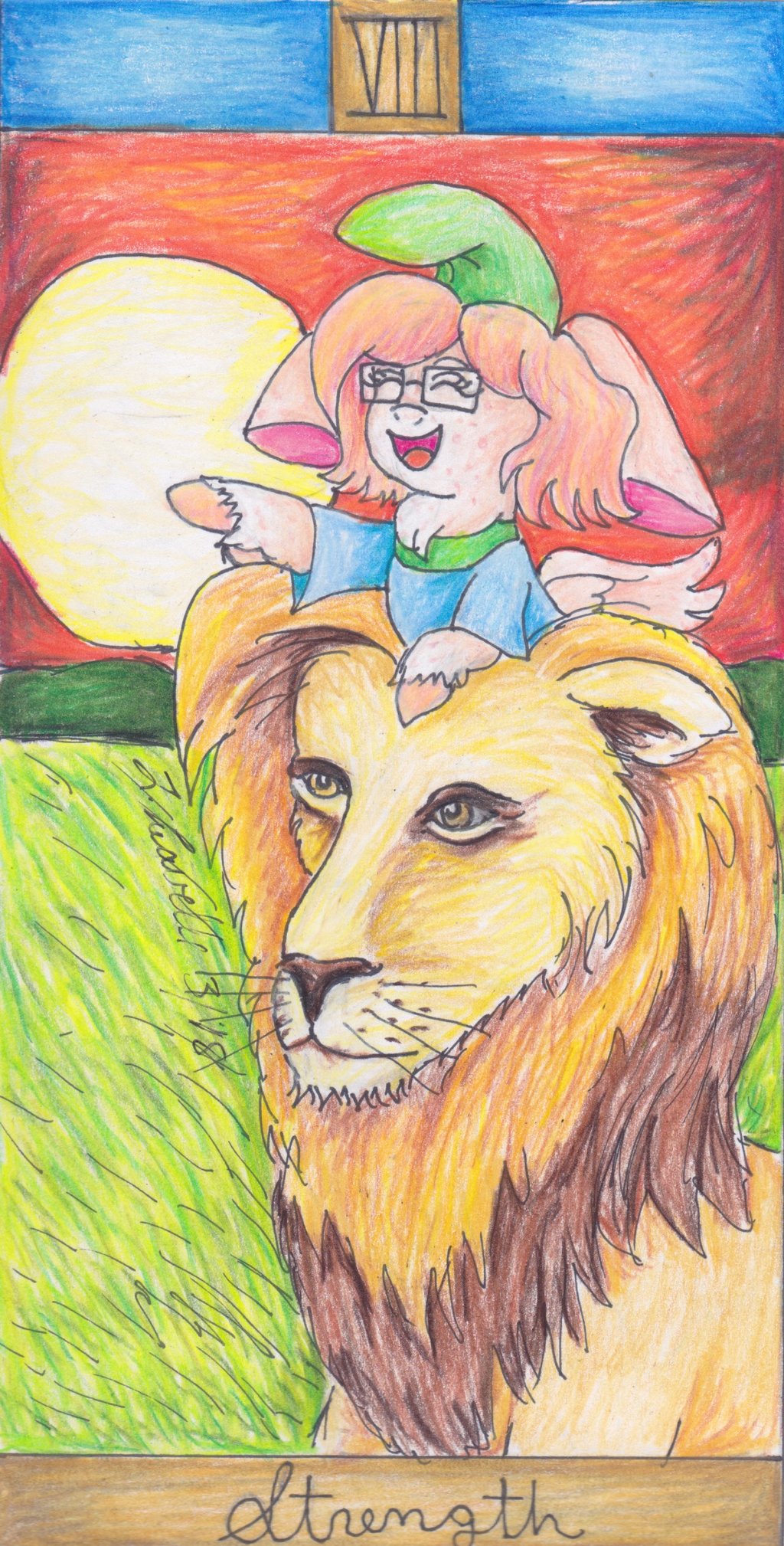 1024x2018 Strength [Brony Tarot Deck] By Pristine1281