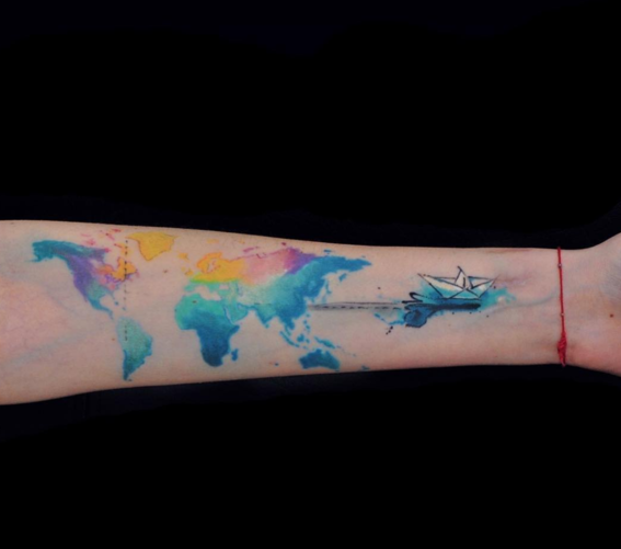 567x501 5 Tips You Must Know To Prevent Your Watercolor Tattoo From Fading