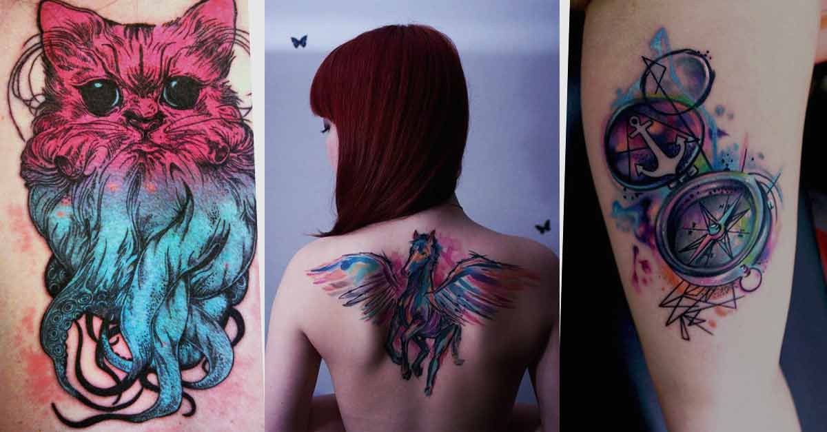 1200x627 What You Need To Know Before You Get A Watercolor Tattoo