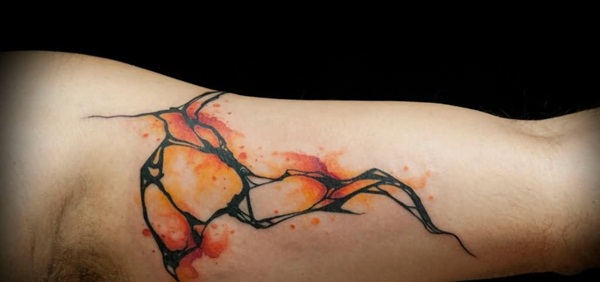 600x282 Stunning Watercolor Tattoos That Will Take Your Breath Away