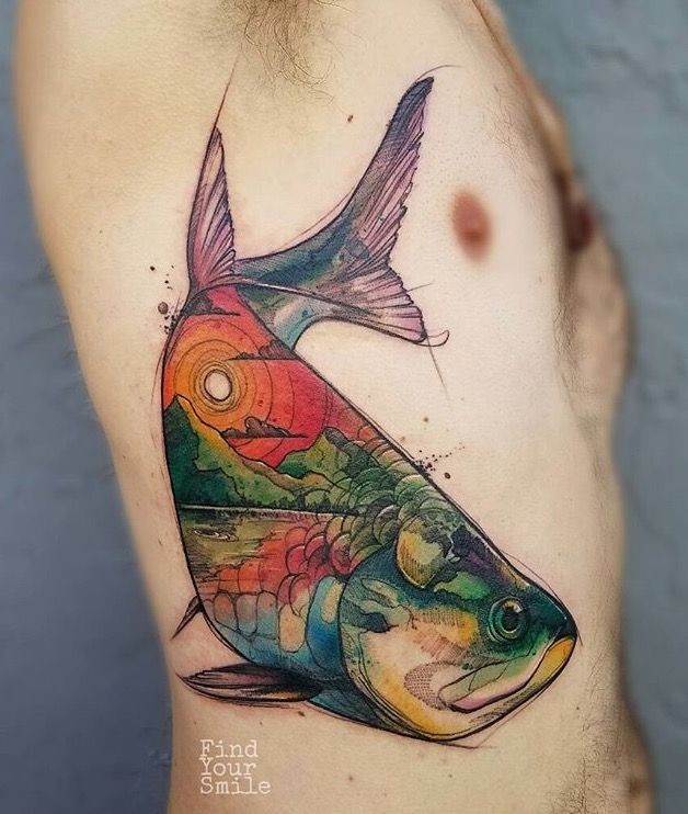 628x742 Fish With Tattoos Elaxsir