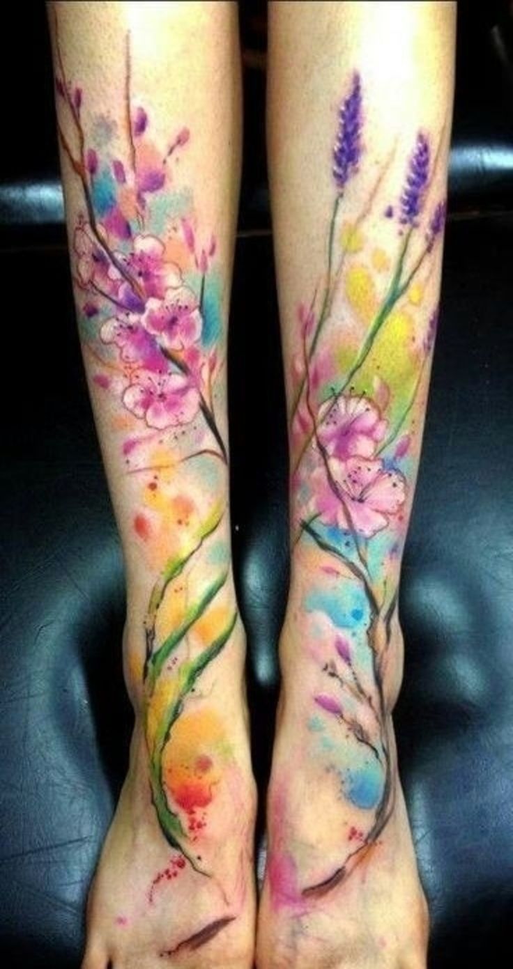 736x1391 Watercolor Tattoo Galaxy Best Watercolor Tattoos