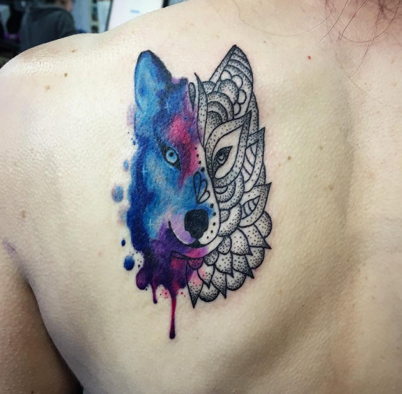 577x565 36 Galaxy Tattoos That Are Out Of This World
