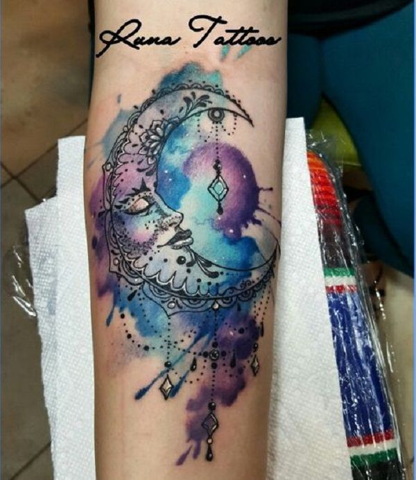600x692 65 Galaxy Tattoo Designs Tattoo Galaxy Colors