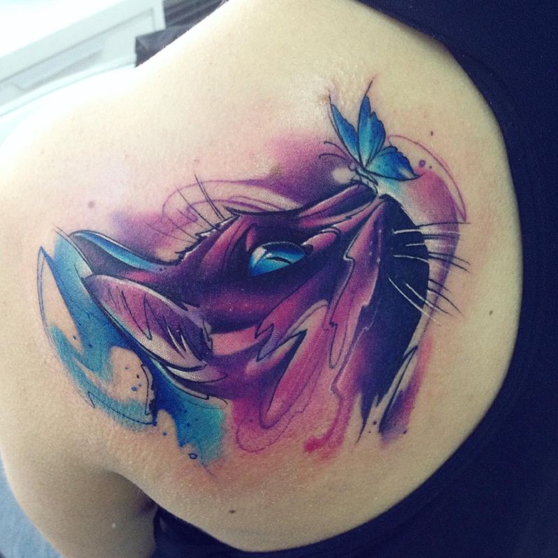 800x800 Stunning Watercolor Tattoos By Adrian Bascur