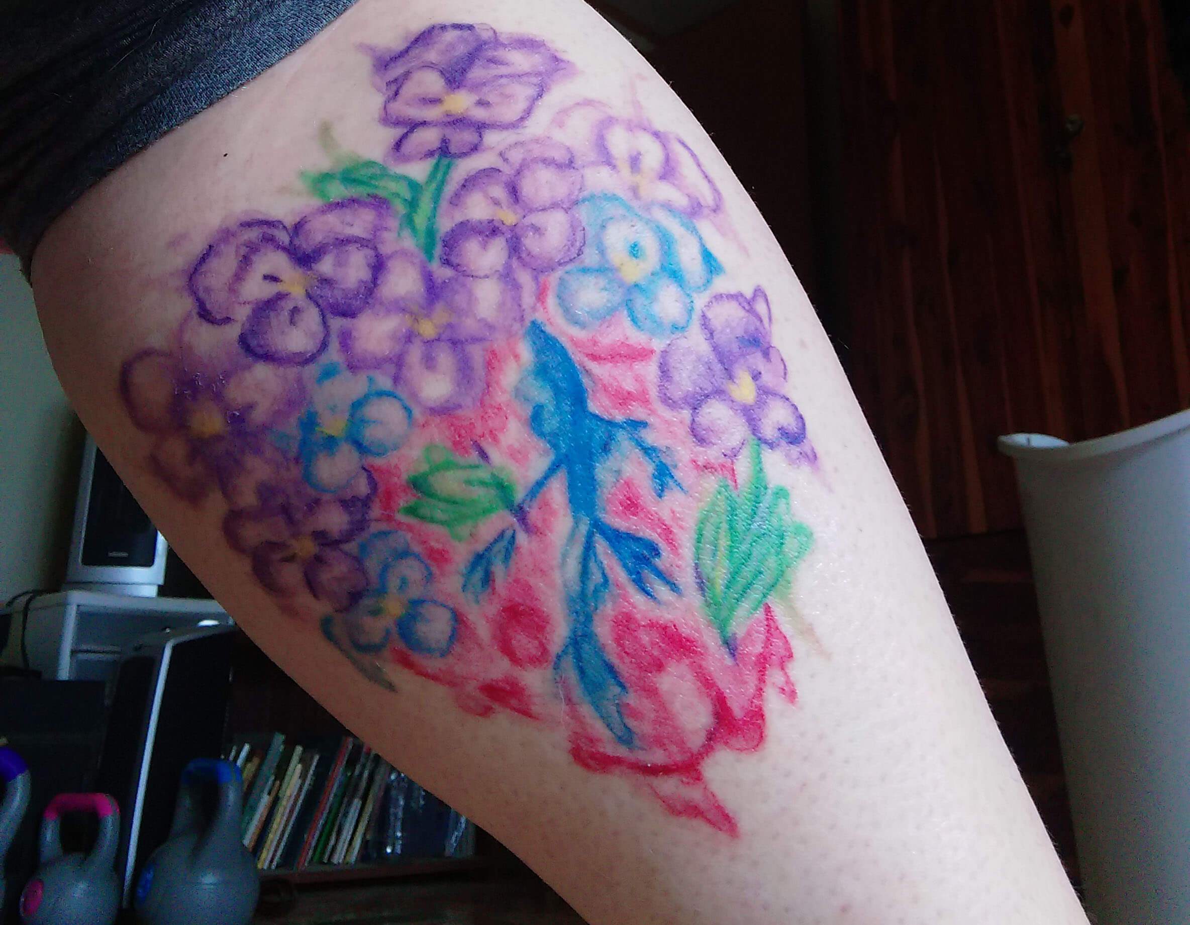 2368x1841 Watercolor Tattoo Makes It Three Suzanna J. Linton