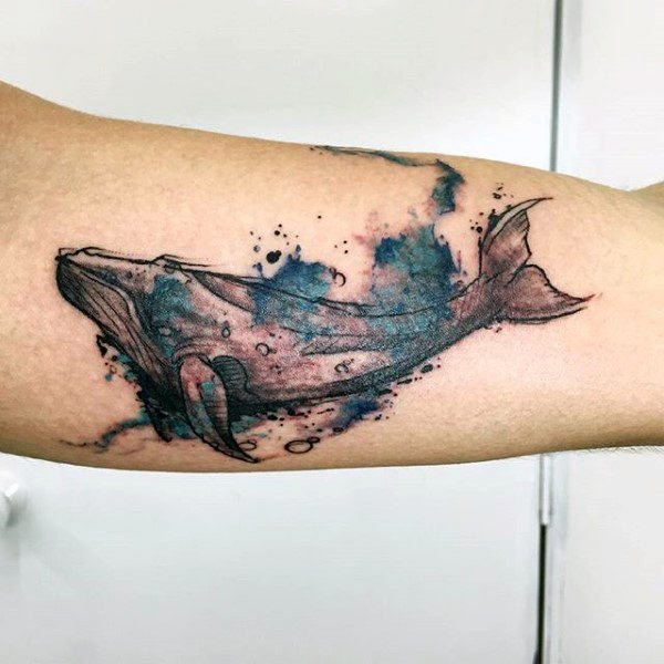 600x600 100 Watercolor Tattoo Designs For Men