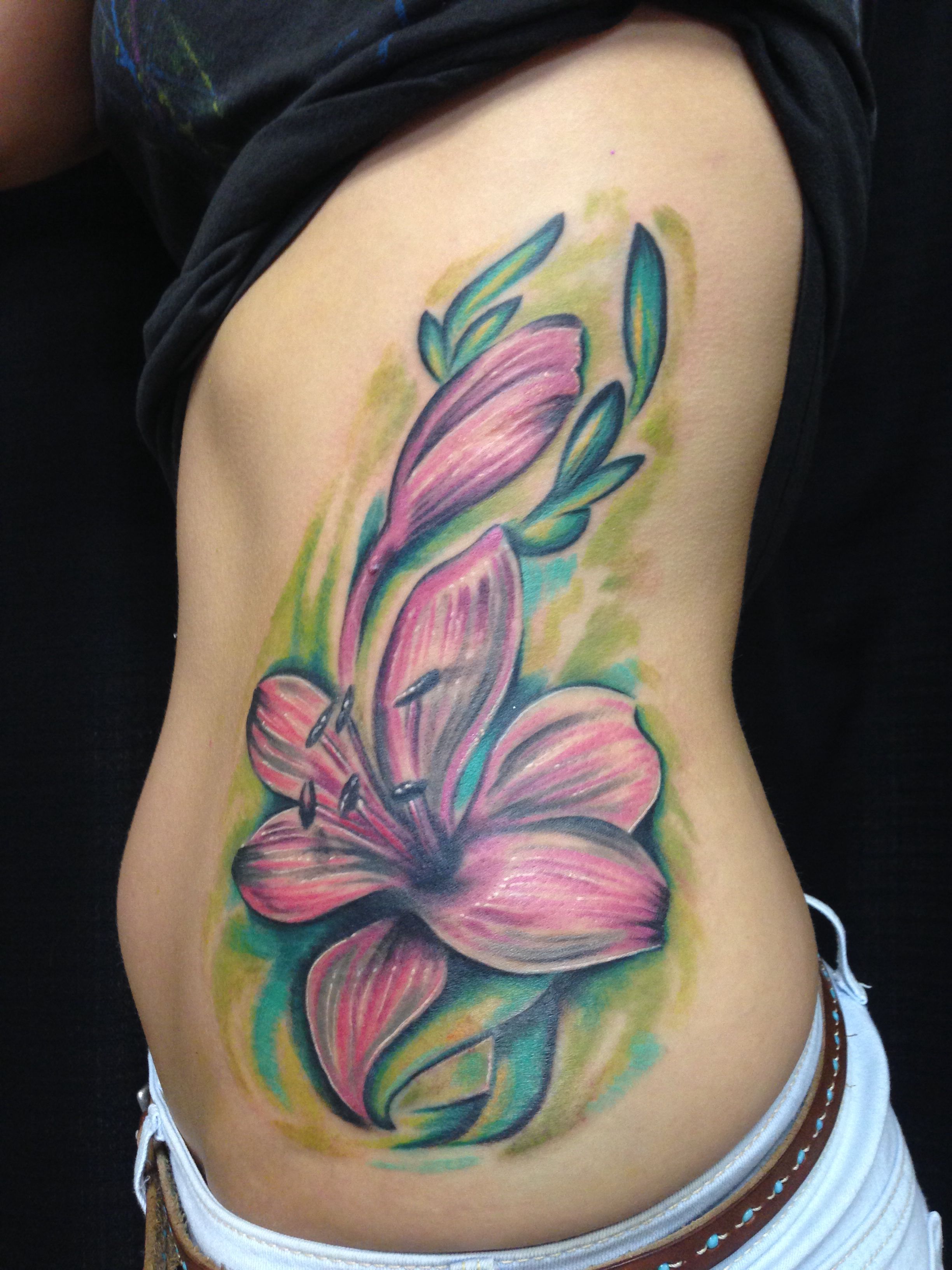 2448x3264 Piece By Matt Miller In Pittsburgh Flower Tattoo