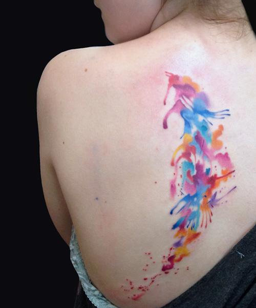 500x600 Facts About Watercolor Tattoos