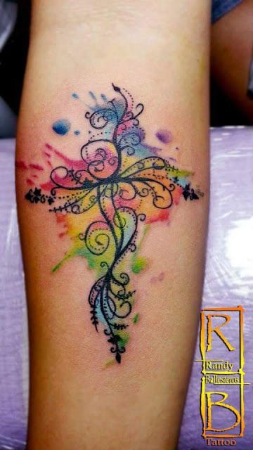 360x640 Watercolor Tattoos By Randy Ballesteros