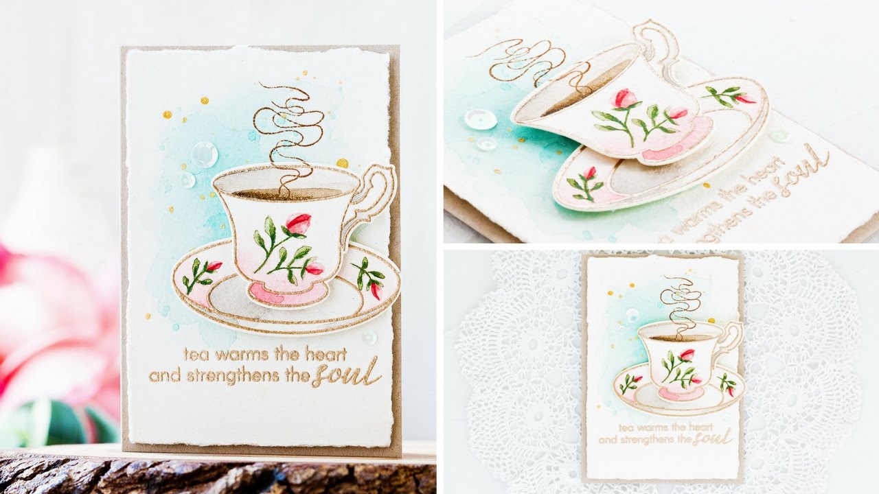 1280x720 Altenew Vintage Teacup Watercolor
