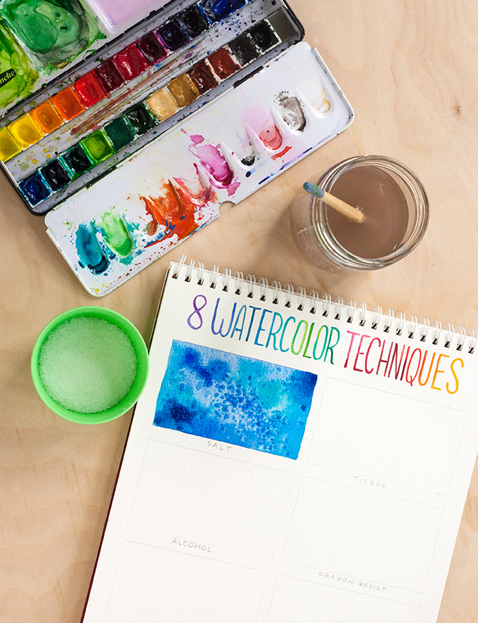 680x886 Toolbox 8 Watercolor Techniques For Beginners