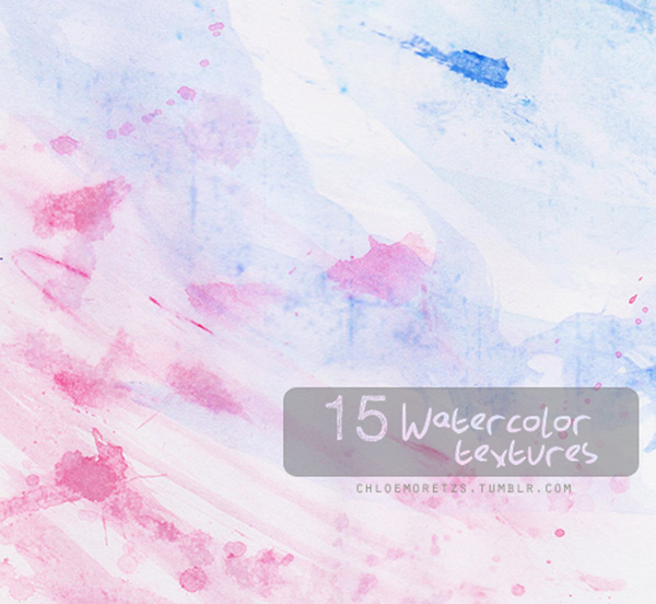 600x552 Free Watercolor Texture Packs