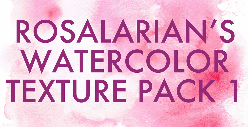 1005x517 Rosalarian Watercolor Texture Pack 1