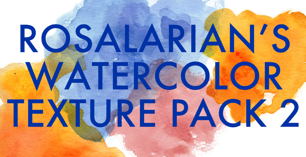 1005x517 Rosalarian Watercolor Texture Pack 2