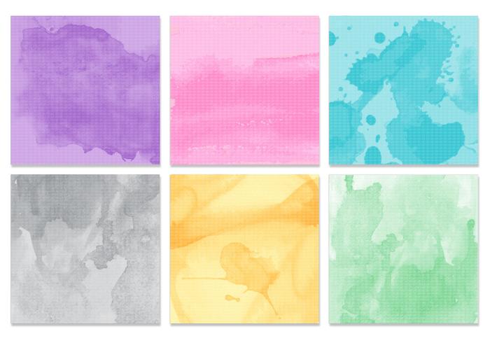 700x490 Watercolor Texture Psd Pack
