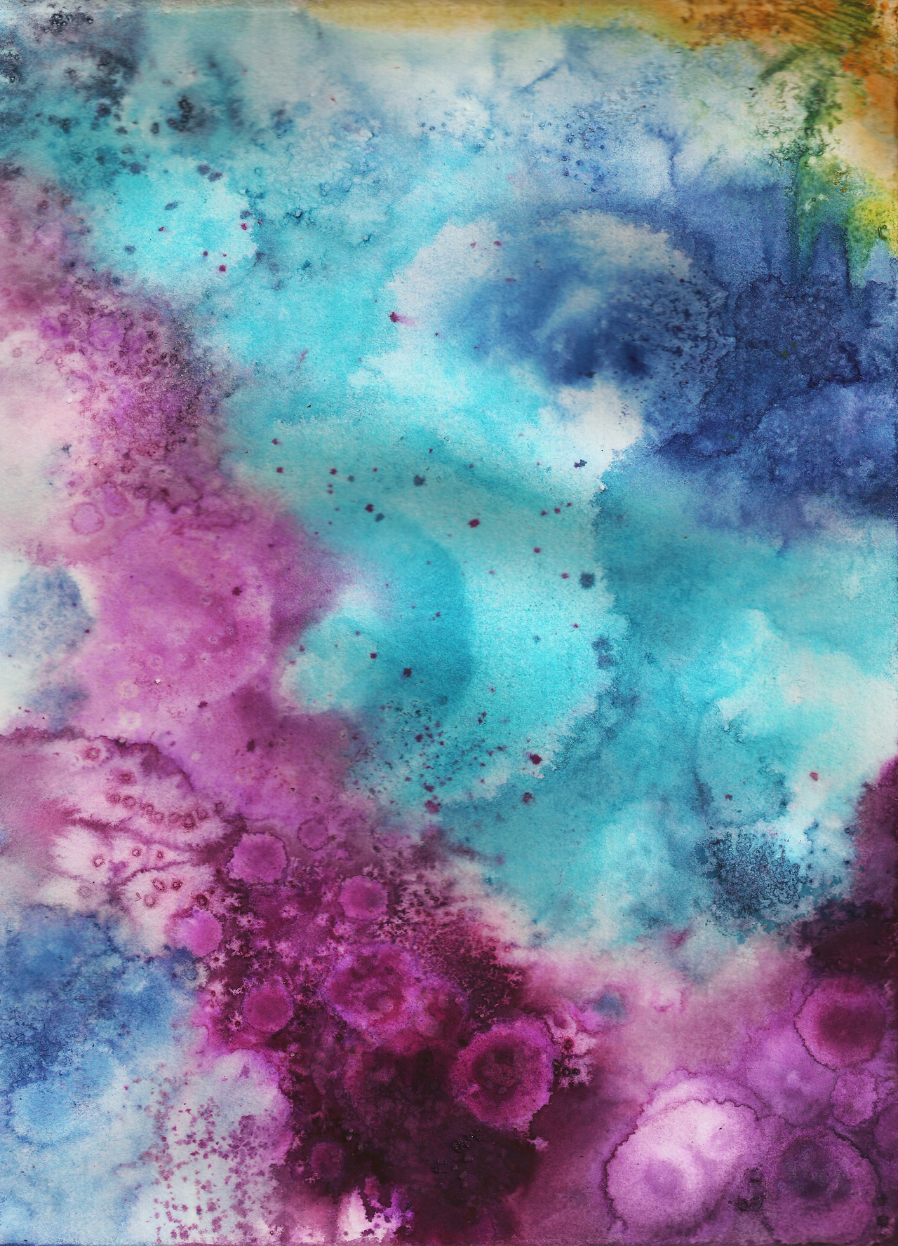 1280x1777 Free Watercolor Texture 1 By Sunstategalleries