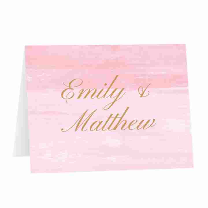 720x720 Watercolor Thank You Card