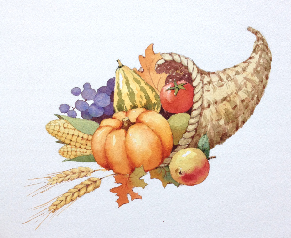600x492 Thanksgiving Art Ideas To Paint From Craftsy!