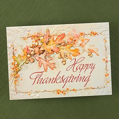 400x400 Watercolor Arrangement Thanksgiving Card Thanksgiving Cards