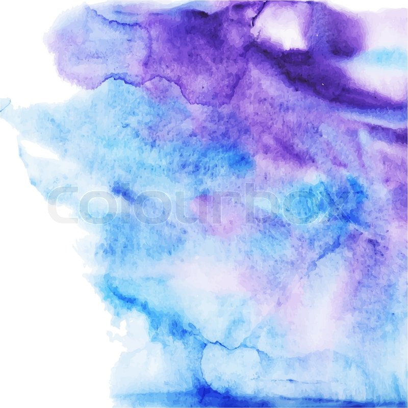 800x800 Vector Watercolor Texture. Grunge Paper Template. Wet Paper. Blobs