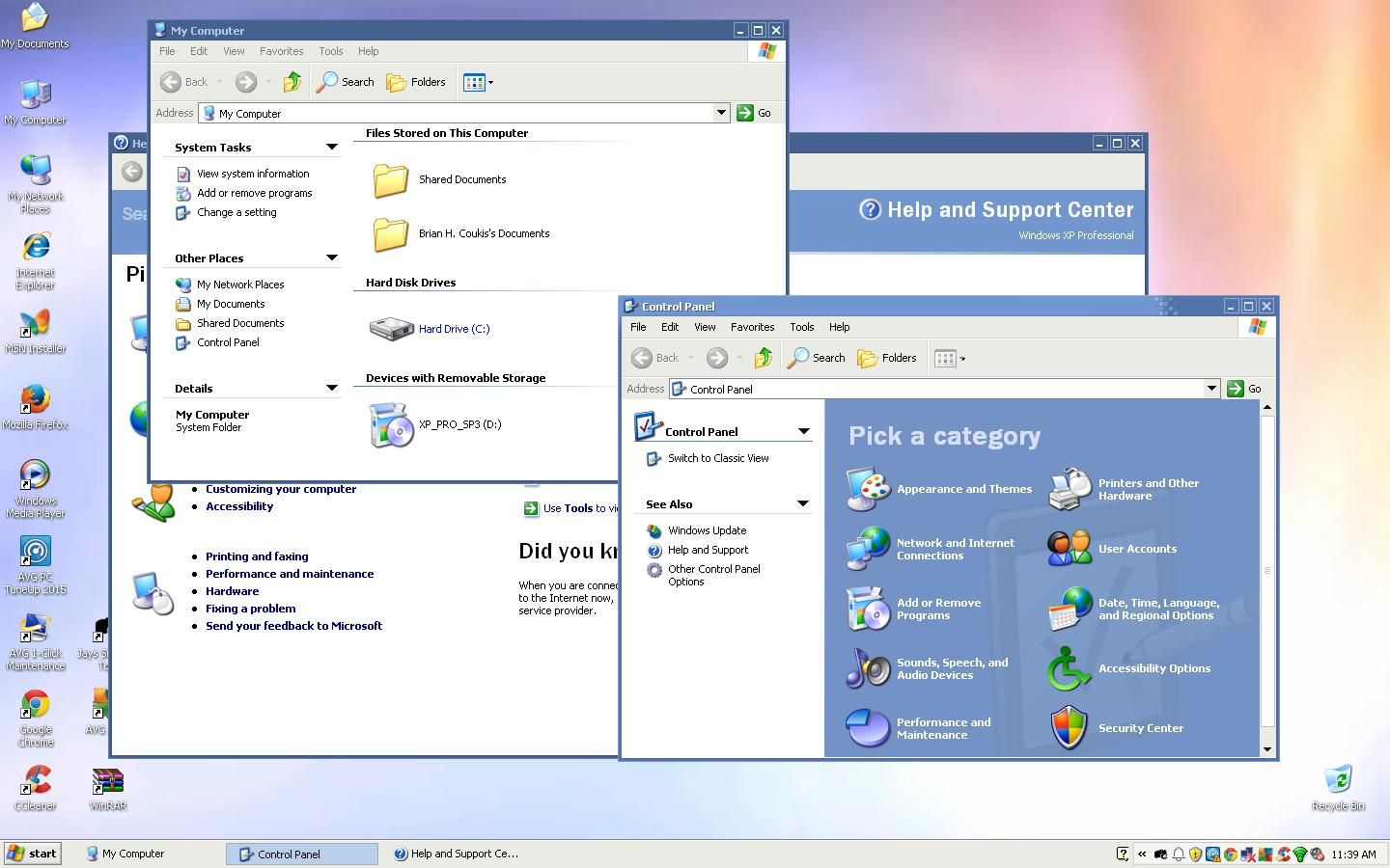 1440x900 Windows Whistler Ergonomic Watercolor Theme On Windows Xp