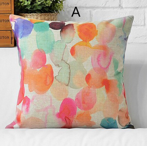 480x479 Nordic Style Watercolor Decorative Throw Pillows For Living Room
