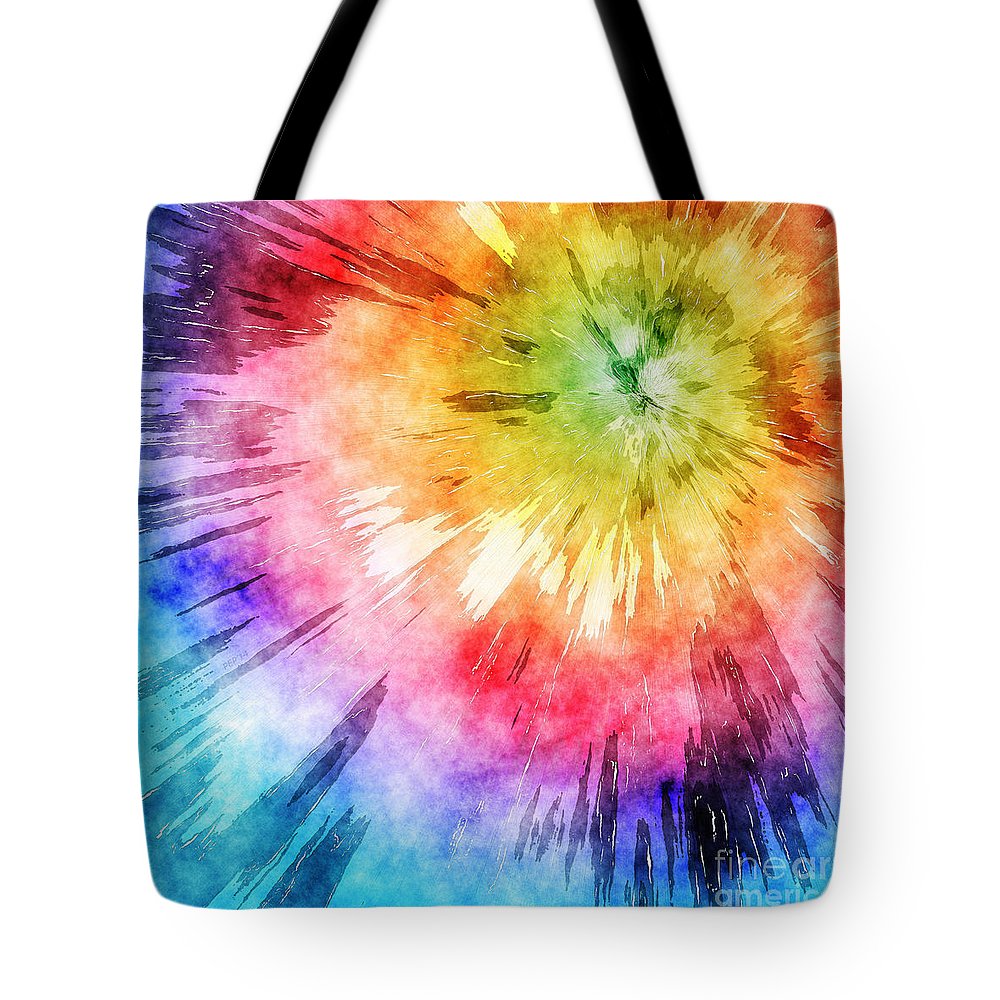 1000x1000 Tie Dye Watercolor Tote Bag For Sale By Phil Perkins