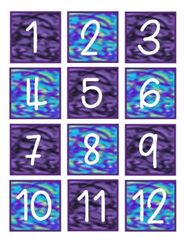 270x350 Watercolor Tie Dye Calendar