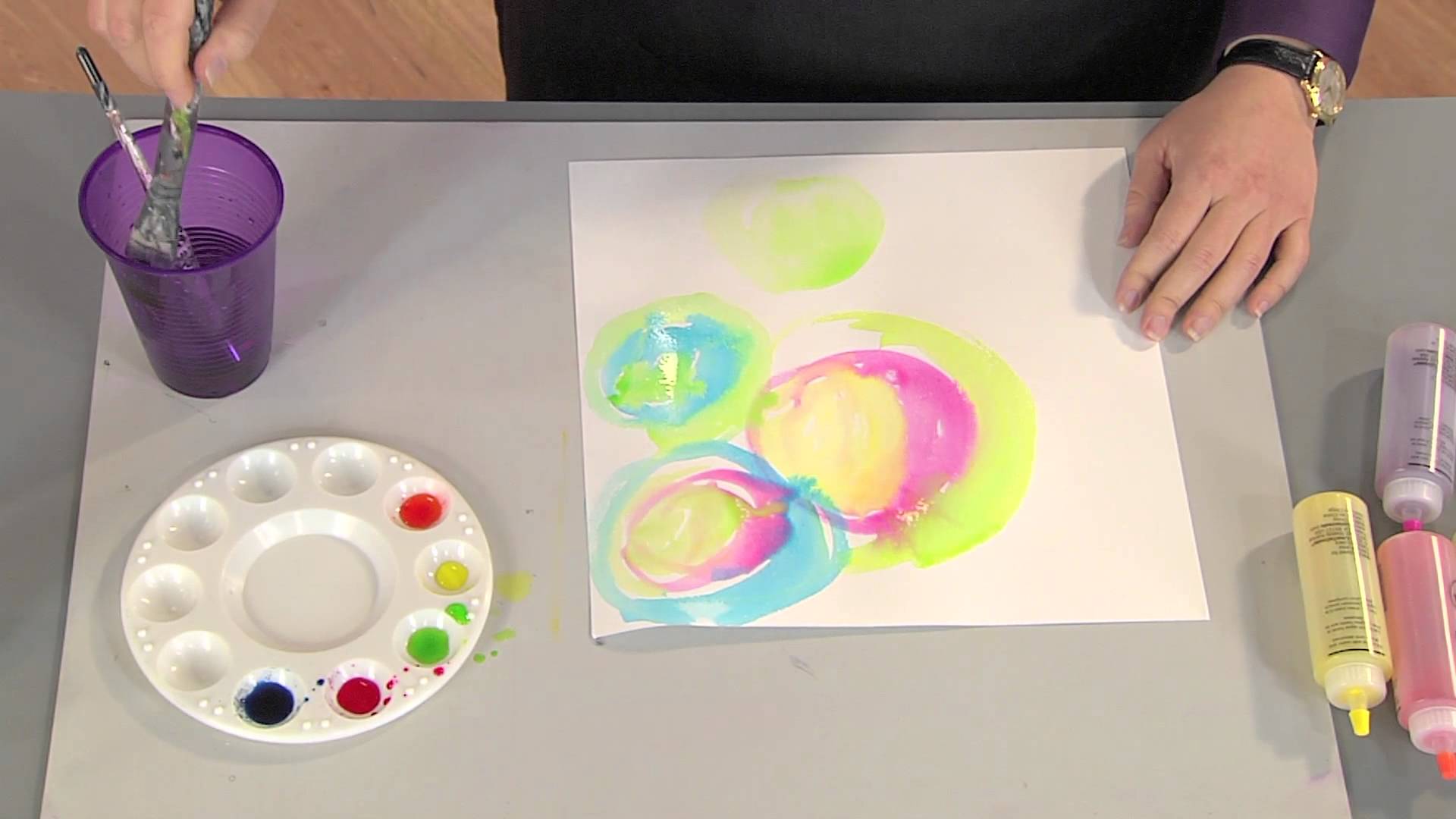 1920x1080 412 4 Julie Fei Fan Balzer Creates A Tie Dye Look With A