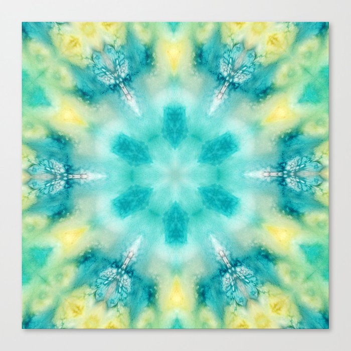 700x700 Watercolor Tie Dye Canvas Print By Sylviacookphotography Society6