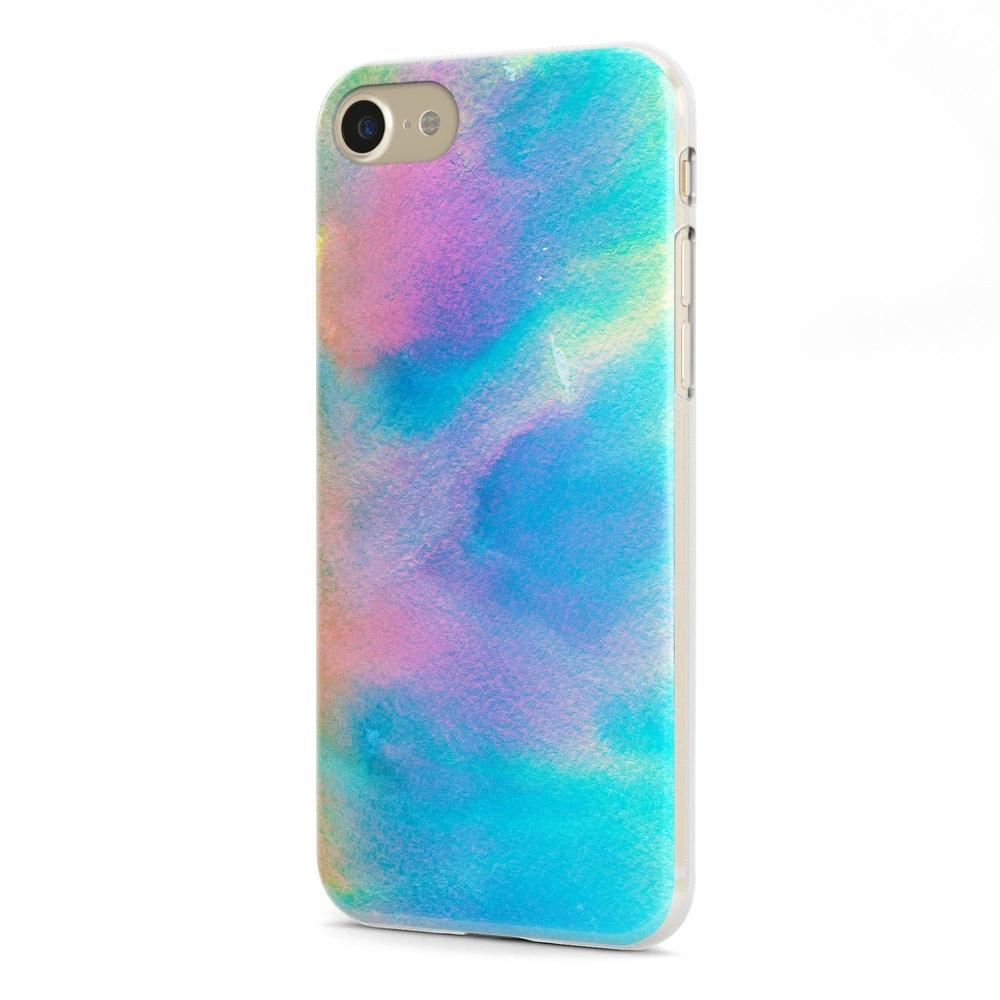1000x1000 Blue Watercolor Tie Dye Marble Case